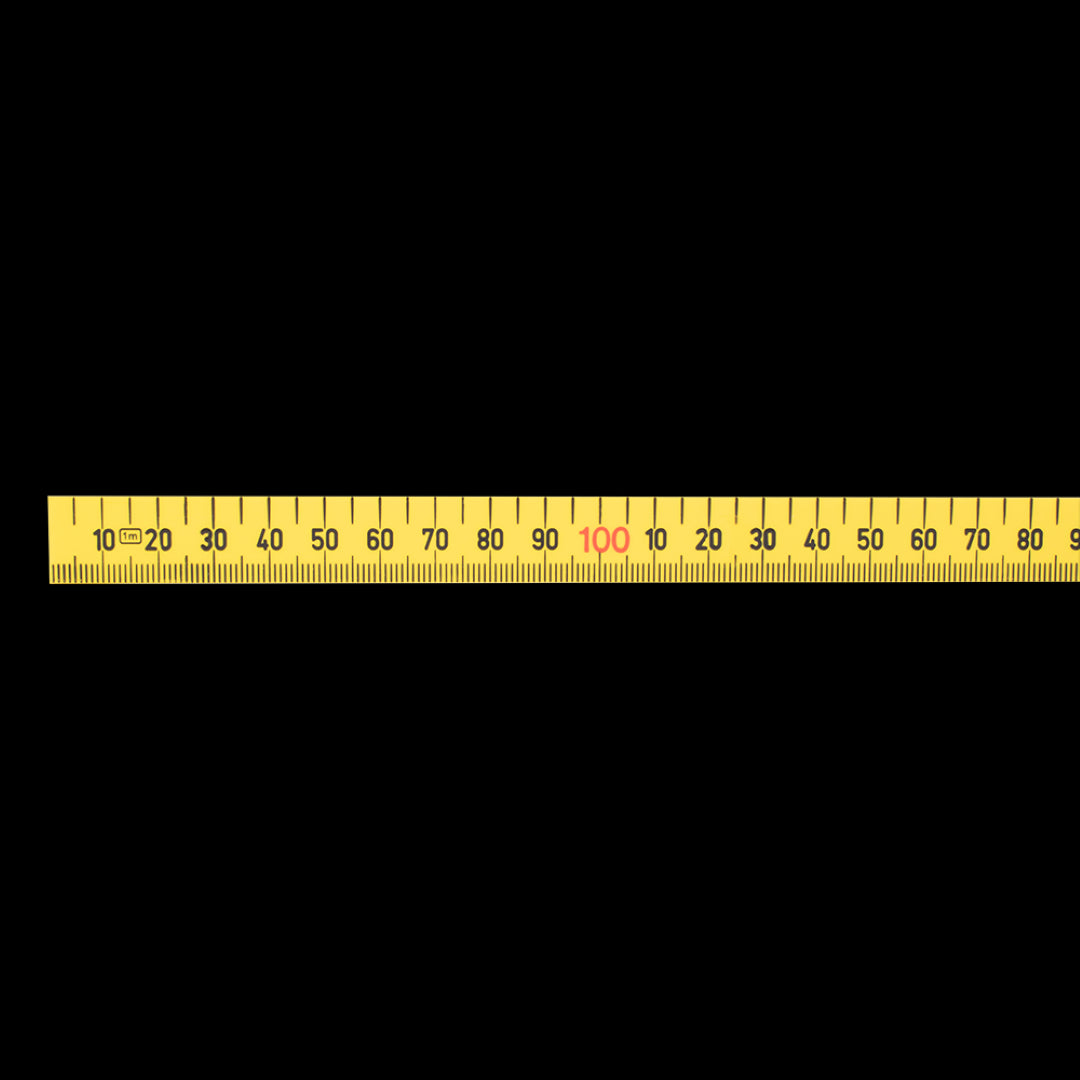 FISCO Handyman's Rule: a durable 1m folding measuring tool with clear graduations and compact design for portability.