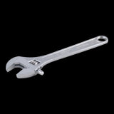 IREGA Adjustable Wrench crafted from chrome alloy steel, featuring an ergonomic handle and precision jaws for reliable use.