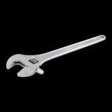 IREGA Adjustable Wrench in chrome alloy steel with ergonomic handle, offering precision grip and double security for reliable use.