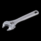 IREGA Xtra Slim Jaw Adjustable Wrench with 2.5mm thick jaws, ideal for tight spaces, made of durable Chrome Vanadium Steel.