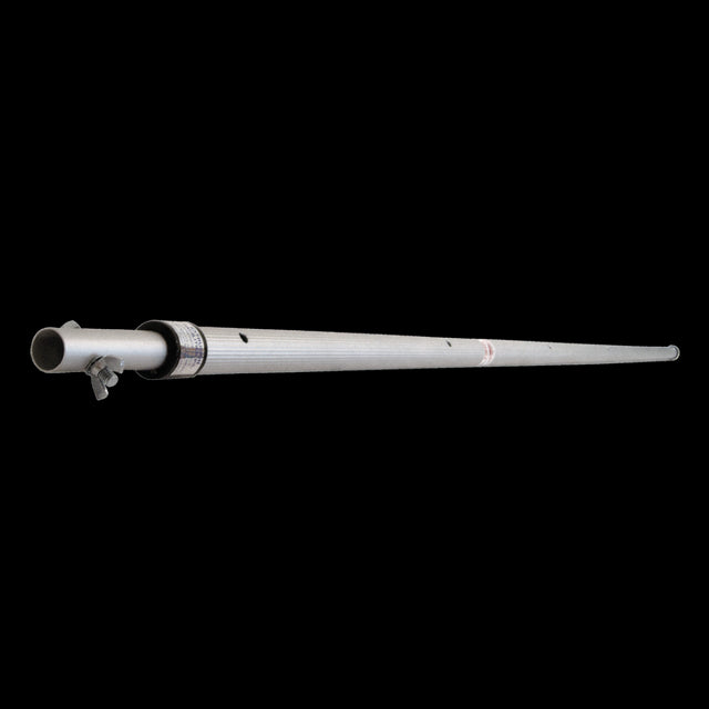 STANWAY Aluminium Telescopic Handle, extendable 2.7m to 5.13m, perfect for concrete finishing with lightweight, durable design.