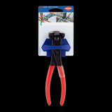 KNIPEX 180mm End Cutting Nipper, designed for precision in reinforced concrete work, with enhanced maneuverability and durable cutting edges.