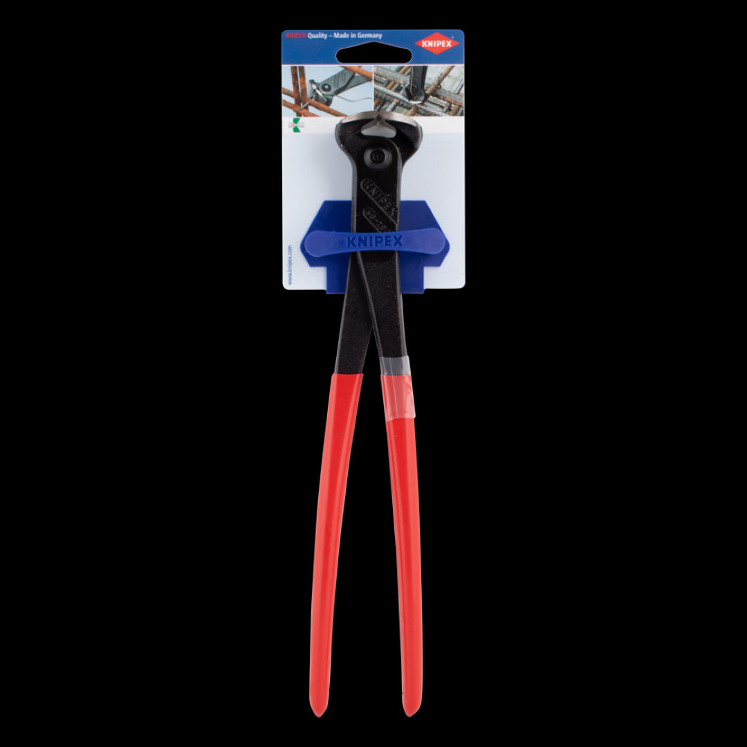 KNIPEX 280mm End Cutting Nipper with durable construction, optimized head shape, and comfortable grip for cutting and twisting wires.