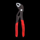 KNIPEX 150mm Cobra® water pump pliers with push-button adjustment, self-locking grip, and comfortable non-slip handles.