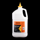 High visibility yellow marking chalk in a 2.27kg bottle, ideal for outdoor projects with temporary markings.