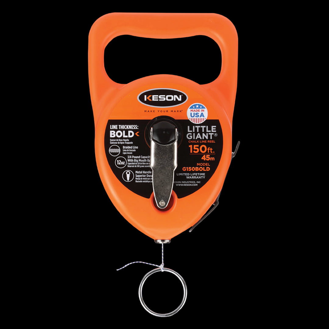 KESON 45m Bold String Chalk Line Reel