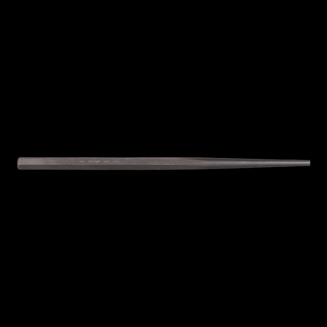 MAYHEW Long Taper Line-Up Punch, 400mm x 5/16", made from S-2 steel, designed for precise alignment and durability.