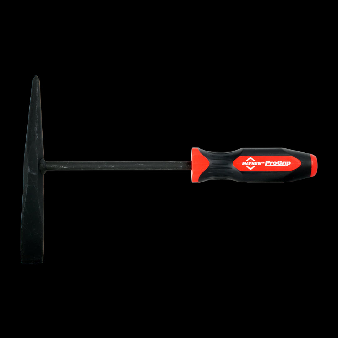 MAYHEW 16oz Welders Chipping Hammer with a durable steel head and ergonomic handle, perfect for removing slag and preparing welds.