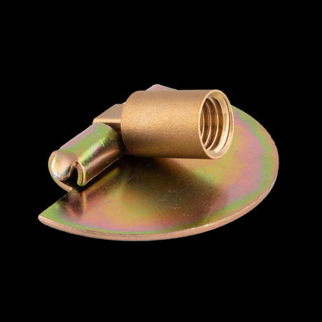 BAILEY 100mm Drop Scraper: durable brass tool for efficient drain clearance and blockage removal, features a secure Lockfast joint.