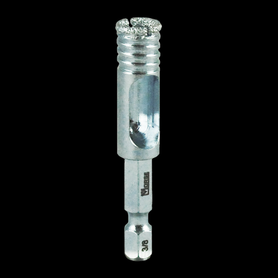 MORSE 10mm Diamond Tile Drill perfect for drilling precise holes in ceramic, porcelain, and glass with minimal chipping.