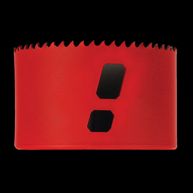 MORSE 73mm Bi-Metal Hole Saw for precise & efficient cutting through wood, plastic, and metals; solid cap reduces vibration.