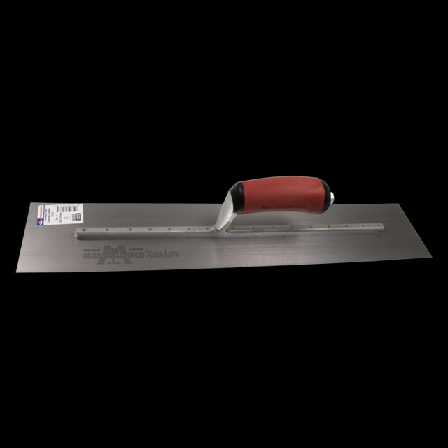 MARSHALLTOWN Cement Trowel (500mm x 100mm) with stainless steel blade and ergonomic handle for smooth concrete finishing.