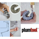 PLUMTOOL Mixer Tap Socket Set in a steel case, featuring 13 chrome vanadium tools for easy mixer tap installations and replacements.