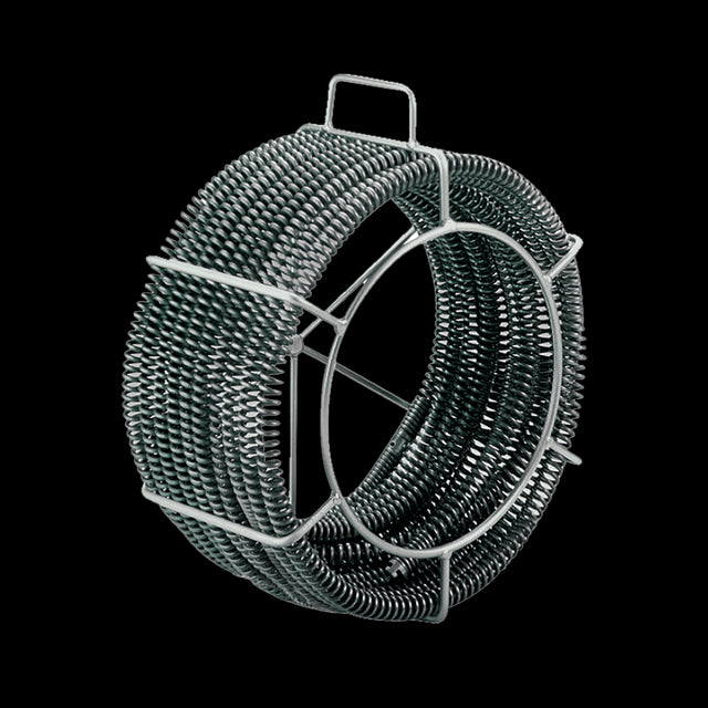 ROTHENBERGER Basket for R750 Machine, designed for efficient organization of 32mm drain cleaner spirals during plumbing tasks.