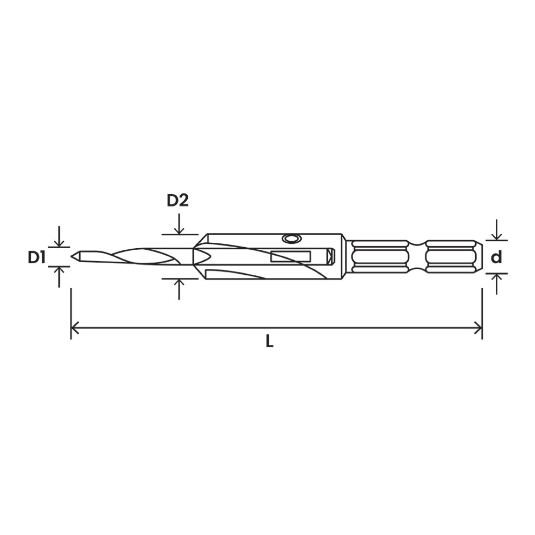 STAR-M 9mm Countersink