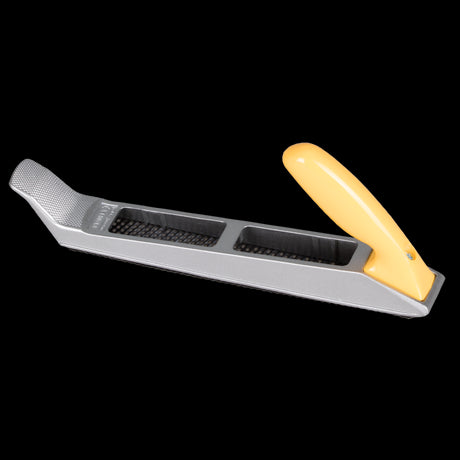 STANLEY 250mm Surform Planer File with adjustable handle, ideal for shaping wood and various materials efficiently.