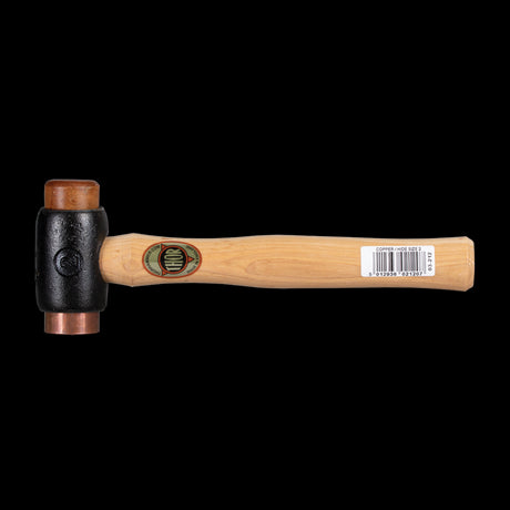 THOR 38mm Copper/Rawhide Hammer with copper face and rawhide for safe, powerful impacts without marring delicate surfaces.