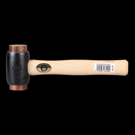 THOR 45mm Copper Hammer featuring durable copper face and malleable iron head for high-impact precision in DIY and professional tasks.