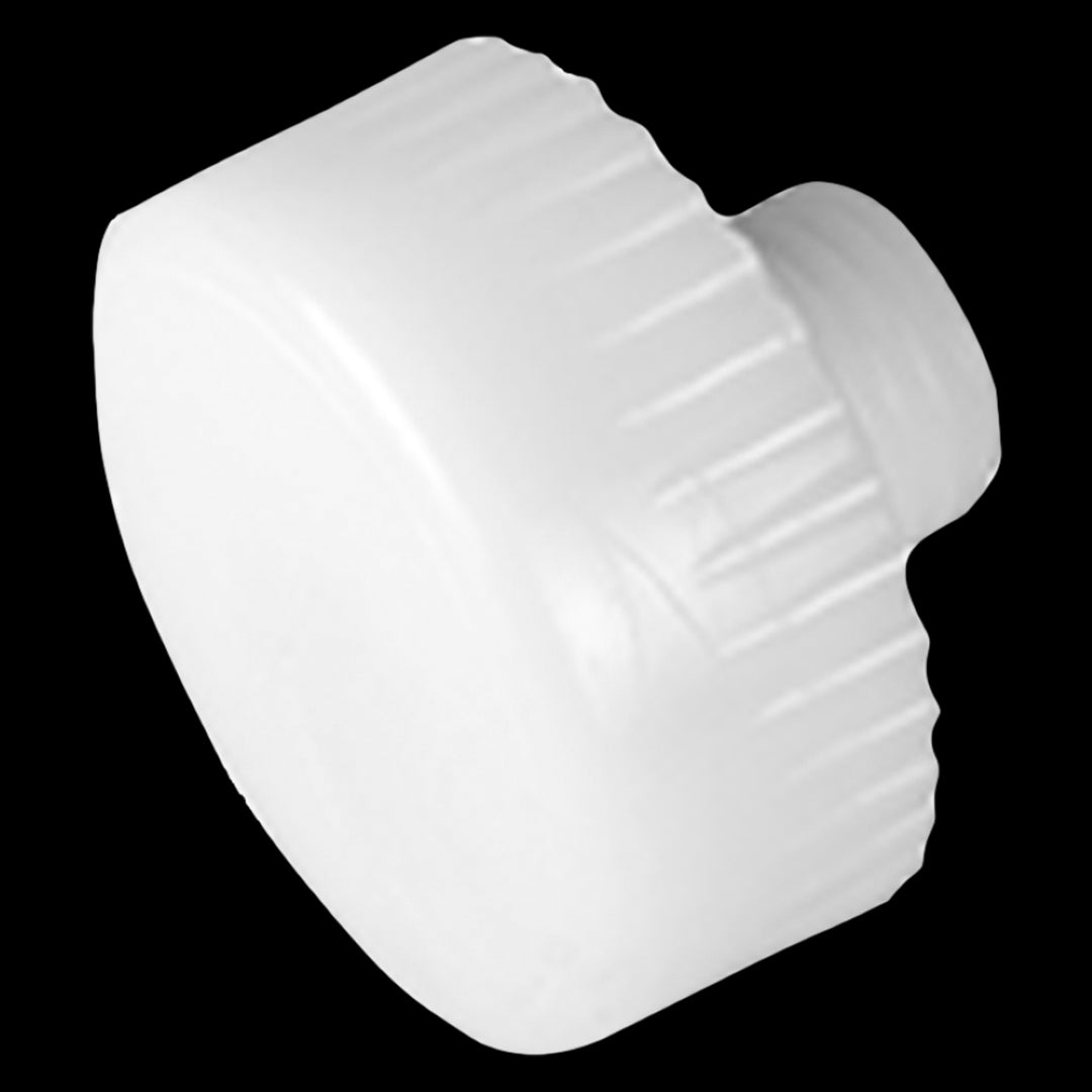 THOR 25mm nylon hammer face replacement for Thorex hammers, ideal for delicate woodworking and light construction tasks.