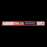 TOLEDO 300mm stainless steel ruler with dual metric and imperial measurements, featuring clear graduations and durable design.