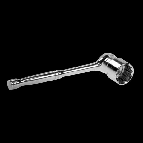 STANWAY Spanner Set featuring a chrome vanadium 1/2" ratchet and 30mm socket, designed for durability and comfort.