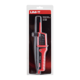 UNI-T Multifunction Voltage Tester featuring LCD display, continuity test, and single probe measurement for precise voltage troubleshooting.