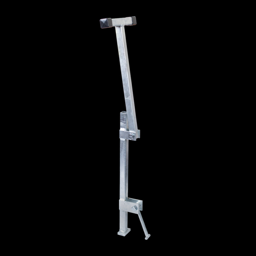 STANWAY Heavy Duty Folding Manhole Lifter, 800mm extended, folds to 500mm, durable steel, safe for lifting cast iron covers.