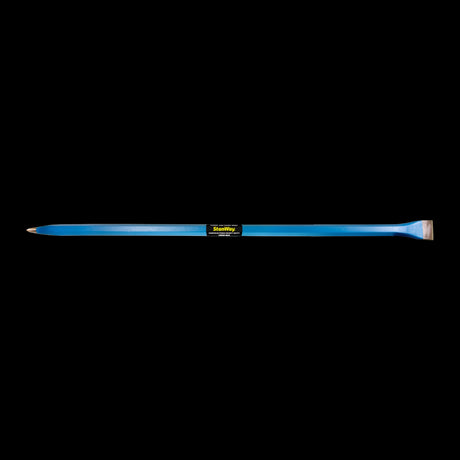 STANWAY Heavy Duty Crowbar, 1200mm long, dual-end design with chisel and pointed ends for digging, breaking, and soil loosening.