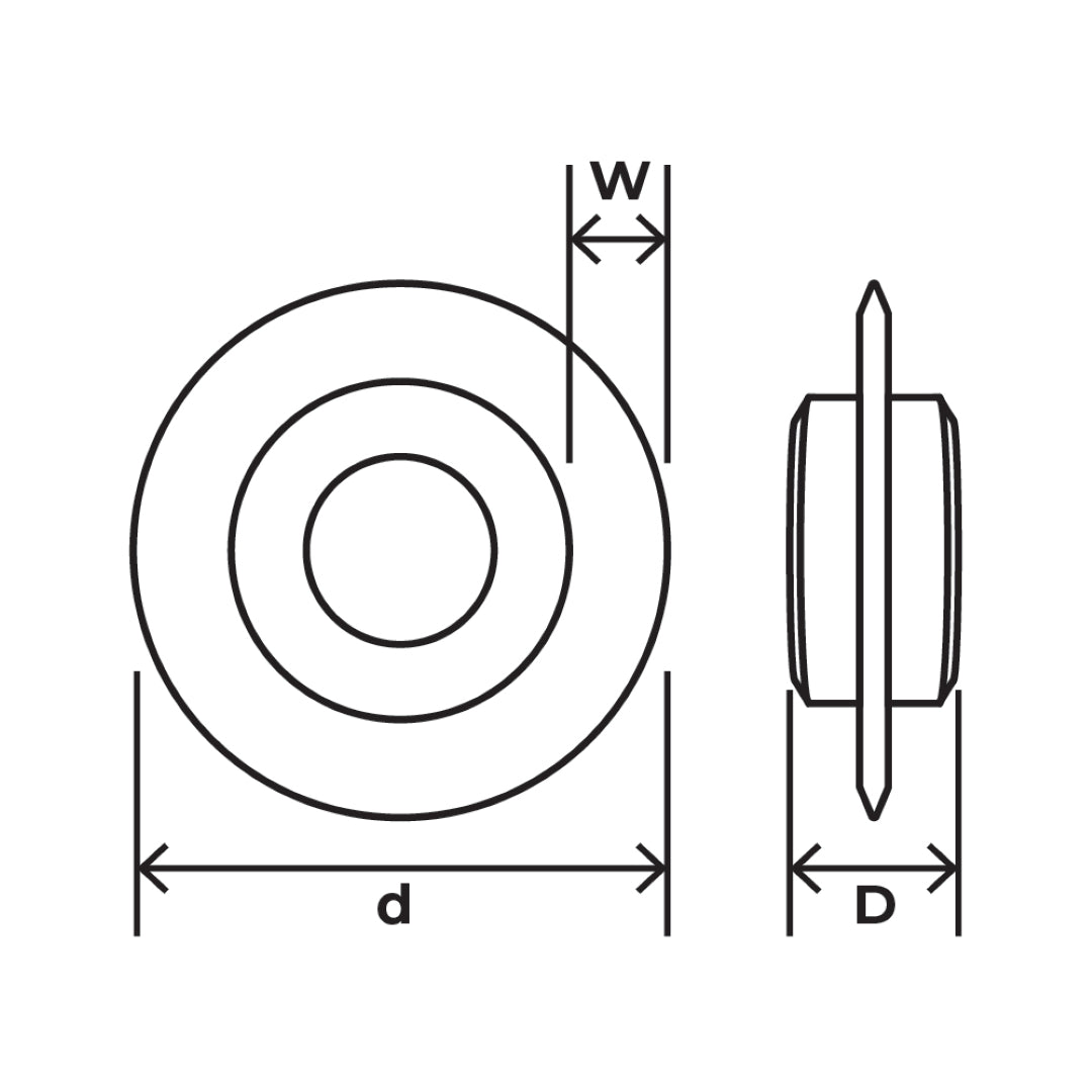 ZENTEN Cutting Wheel for thin metal pipes, 19mm diameter, 6.2mm depth, alloy steel, for clean cuts in aluminum and copper.