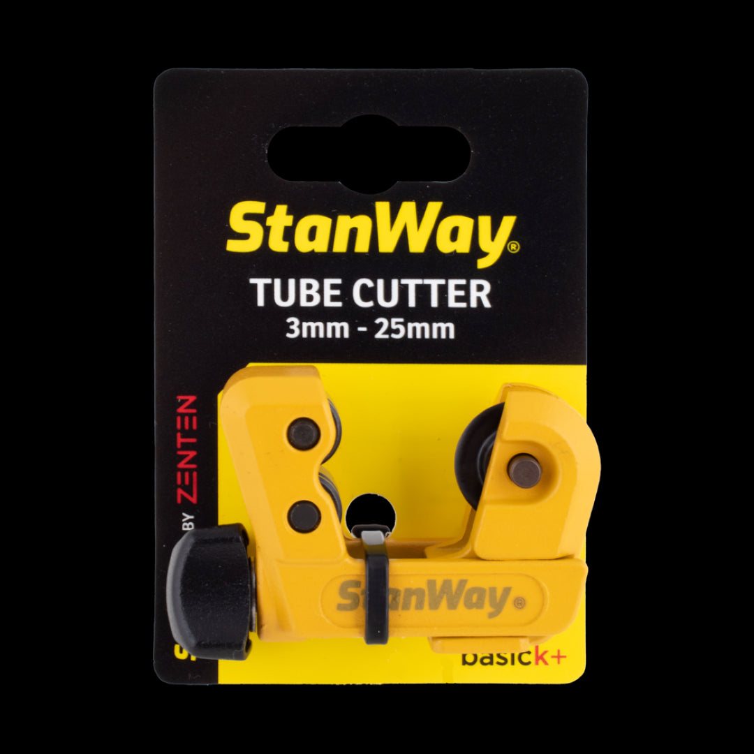 STANWAY Basick Pipe Cutter designed for precise cuts on 3-25mm thin-walled aluminum and copper pipes, featuring ergonomic design.