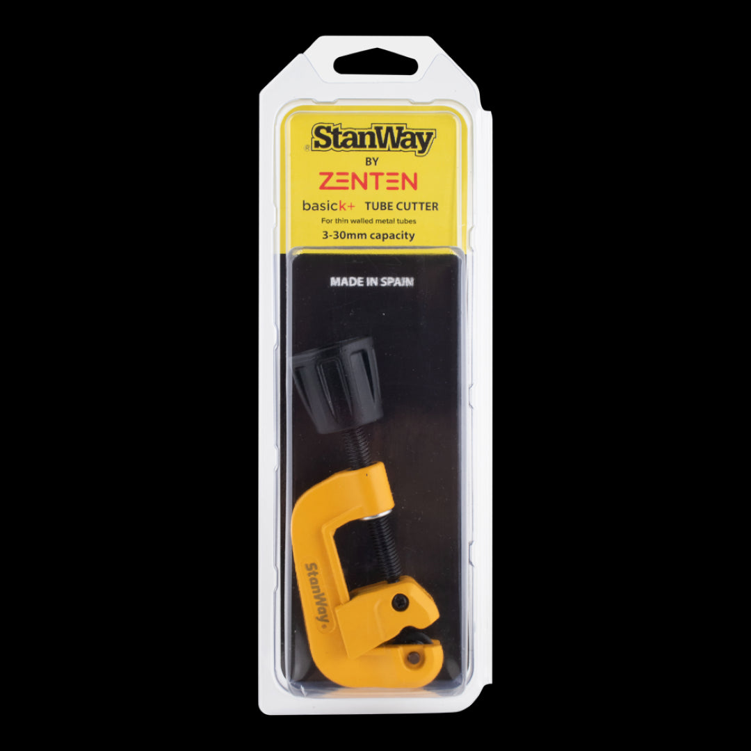 STANWAY Basick Pipe Cutter designed for precision cuts on aluminum and copper pipes; compact, ergonomic, and efficient tool.