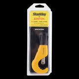 STANWAY Kompakt Pipe Cutter: lightweight tool for precision cuts on thin-walled aluminum and copper pipes, 3-35mm diameter.