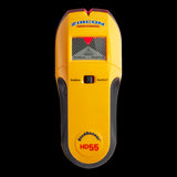 ZIRCON StudSensor™ HD55 stud finder with enhanced LCD, SpotLite® Pointer, and safety WireWarning® detection for accurate stud locating.