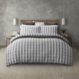 Paxson Duvet Set - Anthracite - King - BAKSANA
