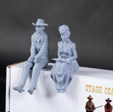 Wooden Ship - 4 figures: 1/12 Stage Coach