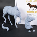 Wooden Ship - 2 horses: 1/12 Stage Coach