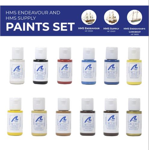 Wooden Ship - Paints for HMS Endeavour (12)