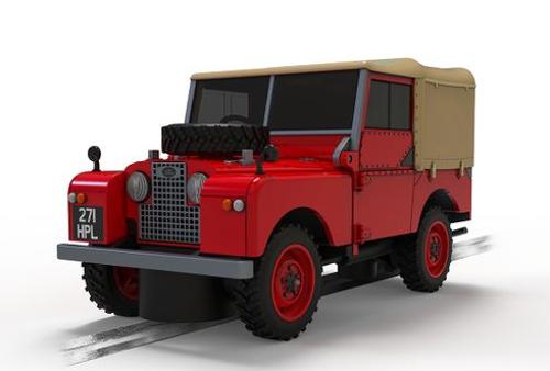 Slot Car - Land Rover S1 Red