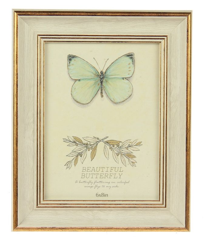 Photo Frame - Hailey MDF Ivory 8"(2 Units)