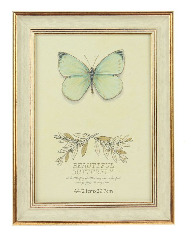 Photo Frame - Hailey MDF Ivory A4 (2 Units)