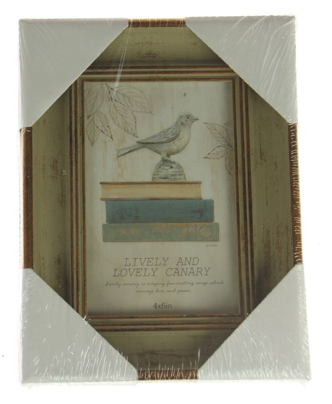 Photo Frame - Hailey MDF Mint 6"(2 Units)