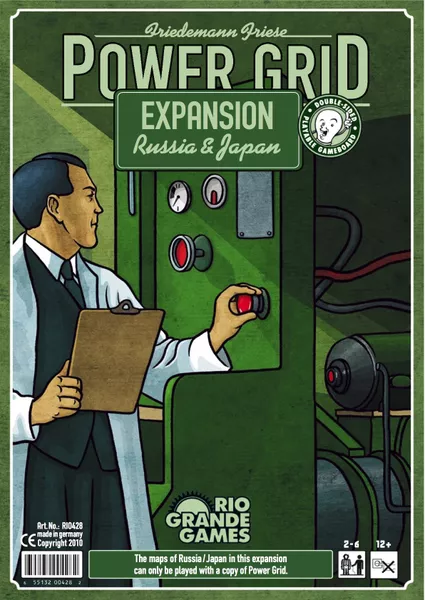 Power Grid Russia and Japan - Game Expansion