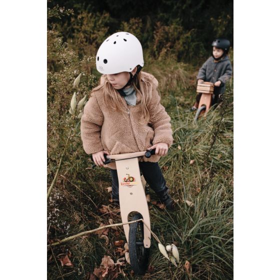 White Matte Helmet - Kinderfeets - Kinderfeets