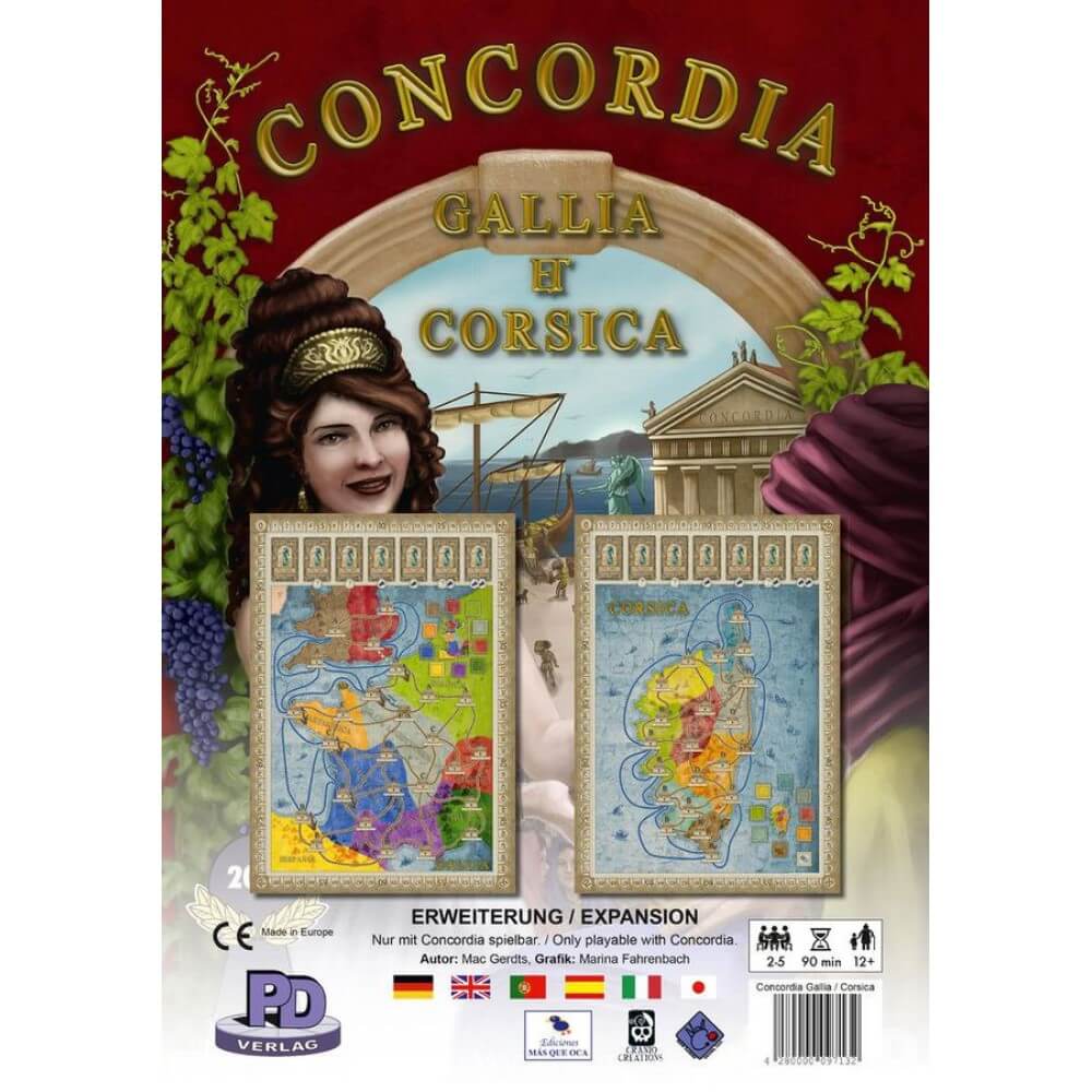 Concordia - Gallia/Corsica - Game Expansion