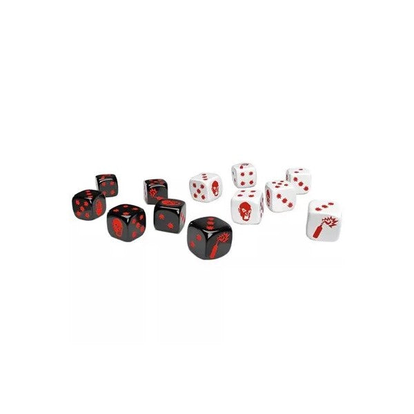 Zombicide  - 2nd Edition: Black and White Dice Pack
