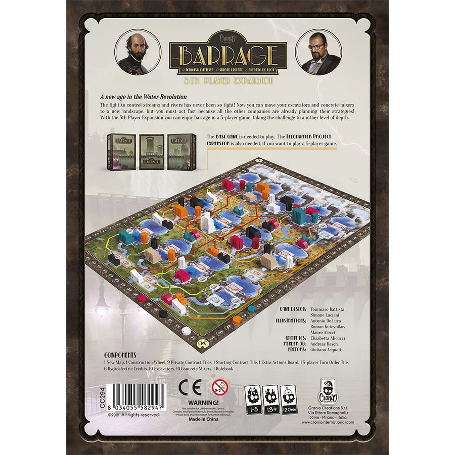Barrage: 5th Player Expansion