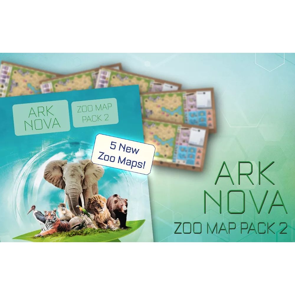 Ark Nova: Zoo Map Pack 2 - Board Game