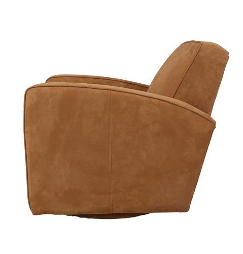 Fatboy Suede Leather Swivel Chair