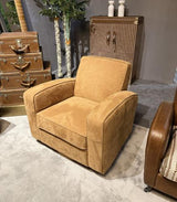 Fatboy Suede Leather Swivel Chair