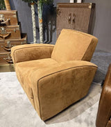 Fatboy Suede Leather Swivel Chair